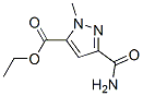 1H-pyrazole-5-carboxylicacid,3-(aminocarbonyl)-1-methyl-,ethylester(9ci)Structure,496835-04-2Structure 1H-pyrazole-5-carboxylicacid,3-(aminocarbonyl)-1-methyl-,ethylester(9ci) Structure,496835-04-2Structure
