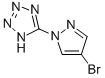 5-(4-Bromo-1h-pyrazol-1-yl)-1h-tetrazoleStructure,496918-93-5Structure 5-(4-Bromo-1h-pyrazol-1-yl)-1h-tetrazole Structure,496918-93-5Structure