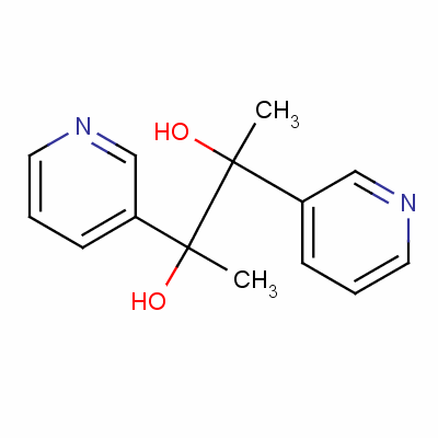 2,3-Di-3-pyridylbutane-2,3-diolStructure,4989-59-7Structure 2,3-Di-3-pyridylbutane-2,3-diol Structure,4989-59-7Structure