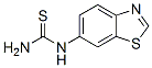 Thiourea, 6-benzothiazolyl- (9ci)Structure,499984-83-7Structure Thiourea, 6-benzothiazolyl- (9ci) Structure,499984-83-7Structure