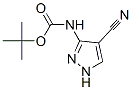 Carbamic acid,(4-cyano-1h-pyrazol-3-yl)-,1,1-dimethylethyl ester (9ci)Structure,500024-60-2Structure Carbamic acid,(4-cyano-1h-pyrazol-3-yl)-,1,1-dimethylethyl ester (9ci) Structure,500024-60-2Structure
