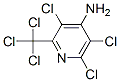 4-Amino-3,5,6-trichloro-2-(trichloromethyl)pyridineStructure,5005-62-9Structure 4-Amino-3,5,6-trichloro-2-(trichloromethyl)pyridine Structure,5005-62-9Structure