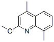Quinoline, 2-methoxy-4,8-dimethyl- (9ci)Structure,500579-35-1Structure Quinoline, 2-methoxy-4,8-dimethyl- (9ci) Structure,500579-35-1Structure