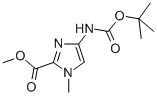 Methyl 4-(tert-butoxycarbonylamino)-1-methyl-1h-imidazole-2-carboxylateStructure,500701-36-0Structure Methyl 4-(tert-butoxycarbonylamino)-1-methyl-1h-imidazole-2-carboxylate Structure,500701-36-0Structure