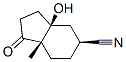 1H-indene-5-carbonitrile,octahydro-3a-hydroxy-7a-methyl-1-oxo-,(3as,5s,7as)-(9ci) Structure,500758-16-7Structure