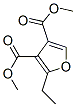 (9CI)-2-乙基-3,4-呋喃二羧酸二甲酯結(jié)構(gòu)式_500872-66-2結(jié)構(gòu)式