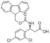 Fmoc-(s)-3-amino-3-(2,4-dichloro-phenyl)-propionic acidStructure,501015-34-5Structure Fmoc-(s)-3-amino-3-(2,4-dichloro-phenyl)-propionic acid Structure,501015-34-5Structure