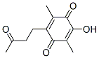 2,5-Cyclohexadiene-1,4-dione,2-hydroxy-3,6-dimethyl-5-(3-oxobutyl)-(9ci)Structure,502182-46-9Structure 2,5-Cyclohexadiene-1,4-dione,2-hydroxy-3,6-dimethyl-5-(3-oxobutyl)-(9ci) Structure,502182-46-9Structure