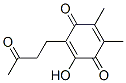 2,5-Cyclohexadiene-1,4-dione,2-hydroxy-5,6-dimethyl-3-(3-oxobutyl)-(9ci)Structure,502182-47-0Structure 2,5-Cyclohexadiene-1,4-dione,2-hydroxy-5,6-dimethyl-3-(3-oxobutyl)-(9ci) Structure,502182-47-0Structure