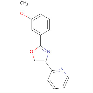 2-(3-Methoxyphenyl)-4-(pyridin-2-yl)-1,3-oxazoleStructure,502422-28-8Structure 2-(3-Methoxyphenyl)-4-(pyridin-2-yl)-1,3-oxazole Structure,502422-28-8Structure