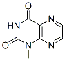 2,4(1H,3h)-pteridinedione,1-methyl-Structure,50256-18-3Structure 2,4(1H,3h)-pteridinedione,1-methyl- Structure,50256-18-3Structure