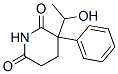 3-(1-Hydroxyethyl)-3-phenyl-2,6-piperidinedioneStructure,50275-57-5Structure 3-(1-Hydroxyethyl)-3-phenyl-2,6-piperidinedione Structure,50275-57-5Structure