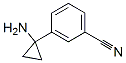 Benzonitrile, 3-(1-aminocyclopropyl)-Structure,503417-36-5Structure Benzonitrile, 3-(1-aminocyclopropyl)- Structure,503417-36-5Structure