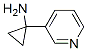 Cyclopropanamine, 1-(3-pyridinyl)-Structure,503417-38-7Structure Cyclopropanamine, 1-(3-pyridinyl)- Structure,503417-38-7Structure