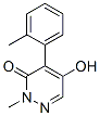 3(2H)-pyridazinone,5-hydroxy-2-methyl-4-(2-methylphenyl)-(9ci)Structure,503454-50-0Structure 3(2H)-pyridazinone,5-hydroxy-2-methyl-4-(2-methylphenyl)-(9ci) Structure,503454-50-0Structure