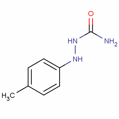 1-(4-甲基苯基)氨基脲結(jié)構(gòu)式_50353-66-7結(jié)構(gòu)式