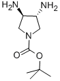 2-Methyl-2-propanyl (3r,4r)-3,4-diamino-1-pyrrolidinecarboxylateStructure,503552-68-9Structure 2-Methyl-2-propanyl (3r,4r)-3,4-diamino-1-pyrrolidinecarboxylate Structure,503552-68-9Structure