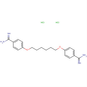 Hexamidine dihydrochlorideStructure,50357-46-5Structure Hexamidine dihydrochloride Structure,50357-46-5Structure