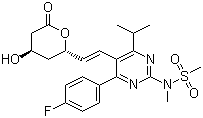 瑞舒伐他汀-5S-內(nèi)酯結(jié)構(gòu)式_503610-43-3結(jié)構(gòu)式