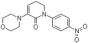3-Morpholino-1-(4-nitrophenyl)-5,6-dihydropyridin-2(1h)-one Structure,503615-03-0Structure