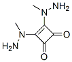 3,4-Bis(1-methylhydrazino)cyclobut-3-ene-1,2-dioneStructure,50376-99-3Structure 3,4-Bis(1-methylhydrazino)cyclobut-3-ene-1,2-dione Structure,50376-99-3Structure