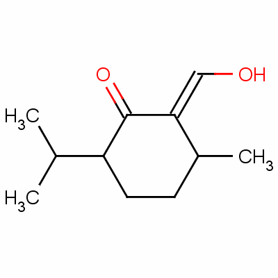 2-(Hydroxymethylene)-6-(isopropyl)-3-methylcyclohexan-1-oneStructure,50421-83-5Structure 2-(Hydroxymethylene)-6-(isopropyl)-3-methylcyclohexan-1-one Structure,50421-83-5Structure