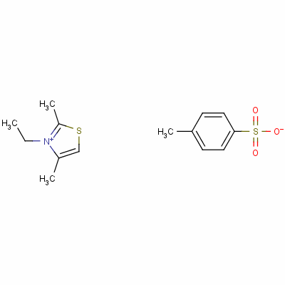 3-Ethyl-2,4-dimethylthiazolium toluene-p-sulphonateStructure,50498-74-3Structure 3-Ethyl-2,4-dimethylthiazolium toluene-p-sulphonate Structure,50498-74-3Structure