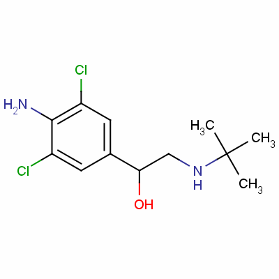 (S)-(+)-clenbuterolStructure,50499-60-0Structure (S)-(+)-clenbuterol Structure,50499-60-0Structure