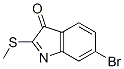 6-Bromo-2-(methylthio)-3h-indol-3-oneStructure,50630-70-1Structure 6-Bromo-2-(methylthio)-3h-indol-3-one Structure,50630-70-1Structure