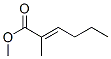 2-Methyl-2-hexenoic acid methyl esterStructure,50652-82-9Structure 2-Methyl-2-hexenoic acid methyl ester Structure,50652-82-9Structure