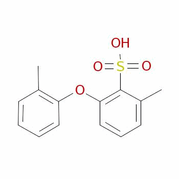 (Methylphenoxy)toluenesulphonic acidStructure,50852-54-5Structure (Methylphenoxy)toluenesulphonic acid Structure,50852-54-5Structure