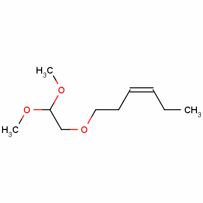 (Z)-1-(2,2-dimethoxyethoxy)hex-3-eneStructure,50876-87-4Structure (Z)-1-(2,2-dimethoxyethoxy)hex-3-ene Structure,50876-87-4Structure