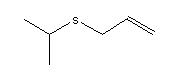 Allyl isopropyl sulphideStructure,50996-72-0Structure Allyl isopropyl sulphide Structure,50996-72-0Structure