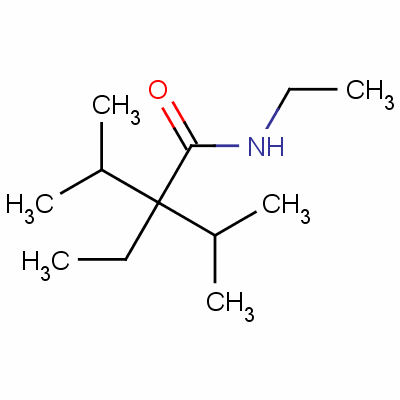 N,2-diethyl-2-(isopropyl)-3-methylbutyramideStructure,51115-70-9Structure N,2-diethyl-2-(isopropyl)-3-methylbutyramide Structure,51115-70-9Structure