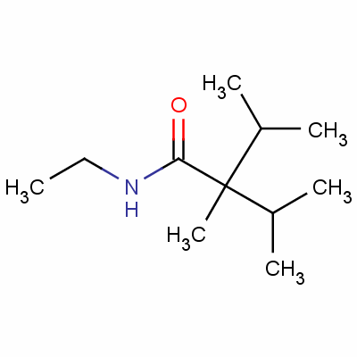 N-ethyl-2-isopropyl-2,3-dimethylbutyramideStructure,51115-71-0Structure N-ethyl-2-isopropyl-2,3-dimethylbutyramide Structure,51115-71-0Structure