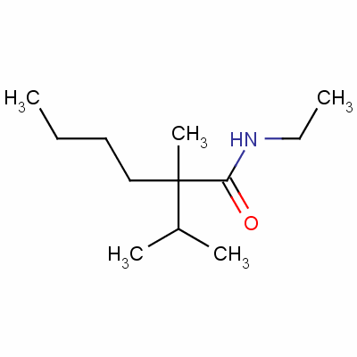 N-ethyl-2-isopropyl-2-methylhexanamideStructure,51115-79-8Structure N-ethyl-2-isopropyl-2-methylhexanamide Structure,51115-79-8Structure