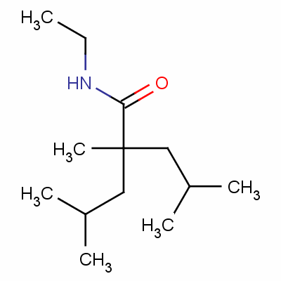 N-ethyl-2-isobutyl-2,4-dimethylvaleramideStructure,51115-80-1Structure N-ethyl-2-isobutyl-2,4-dimethylvaleramide Structure,51115-80-1Structure