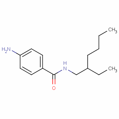4-Amino-n-(2-ethylhexyl)benzamideStructure,51120-01-5Structure 4-Amino-n-(2-ethylhexyl)benzamide Structure,51120-01-5Structure