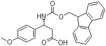 (R)-Fmoc-4-甲氧基-beta-苯丙氨酸結構式_511272-33-6結構式