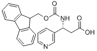 Fmoc-(r)-3-氨基-3-(3-吡啶)-丙酸結(jié)構(gòu)式_511272-43-8結(jié)構(gòu)式