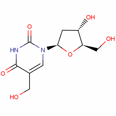 5-Hydroxymethyl-2-deoxyuridineStructure,5116-24-5Structure 5-Hydroxymethyl-2-deoxyuridine Structure,5116-24-5Structure
