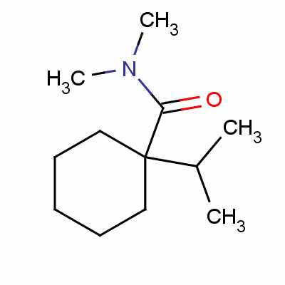 1-Isopropyl-n,n-dimethylcyclohexanecarboxamideStructure,51200-93-2Structure 1-Isopropyl-n,n-dimethylcyclohexanecarboxamide Structure,51200-93-2Structure