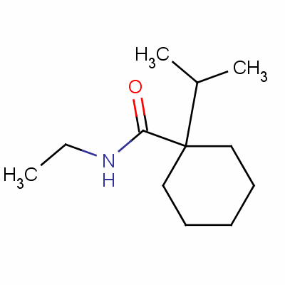 N-ethyl-1-isopropylcyclohexanecarboxamideStructure,51200-95-4Structure N-ethyl-1-isopropylcyclohexanecarboxamide Structure,51200-95-4Structure