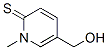 2(1H)-pyridinethione,5-(hydroxymethyl)-1-methyl-Structure,51206-44-1Structure 2(1H)-pyridinethione,5-(hydroxymethyl)-1-methyl- Structure,51206-44-1Structure