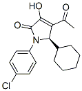 2H-Pyrrol-2-one, 4-acetyl-1-(4-chlorophenyl)-5-cyclohexyl-1,5-dihydro-3-hydroxy-, (5R)-Structure,512177-06-9Structure 2H-Pyrrol-2-one, 4-acetyl-1-(4-chlorophenyl)-5-cyclohexyl-1,5-dihydro-3-hydroxy-, (5R)- Structure,512177-06-9Structure