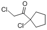 Ethanone,2-chloro-1-(1-chlorocyclopentyl)-(9ci)Structure,51239-13-5Structure Ethanone,2-chloro-1-(1-chlorocyclopentyl)-(9ci) Structure,51239-13-5Structure