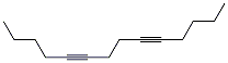 5,9-TetradecadiyneStructure,51255-61-9Structure 5,9-Tetradecadiyne Structure,51255-61-9Structure