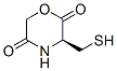 2,5-Morpholinedione,3-(mercaptomethyl)-,(3s)-(9ci)Structure,512802-56-1Structure 2,5-Morpholinedione,3-(mercaptomethyl)-,(3s)-(9ci) Structure,512802-56-1Structure