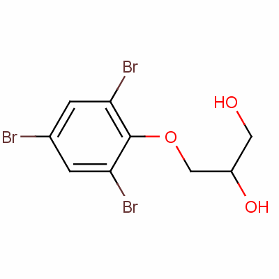 3-(2,4,6-Tribromophenoxy)propane-1,2-diolStructure,51286-98-7Structure 3-(2,4,6-Tribromophenoxy)propane-1,2-diol Structure,51286-98-7Structure