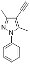 4-Ethynyl-3,5-dimethyl-1-phenyl-1h-pyrazoleStructure,51294-74-7Structure 4-Ethynyl-3,5-dimethyl-1-phenyl-1h-pyrazole Structure,51294-74-7Structure